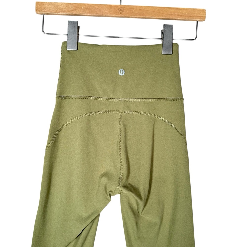 LULULEMON Groove Super High Rise Flare Pant in olive - Picture 8 of 11